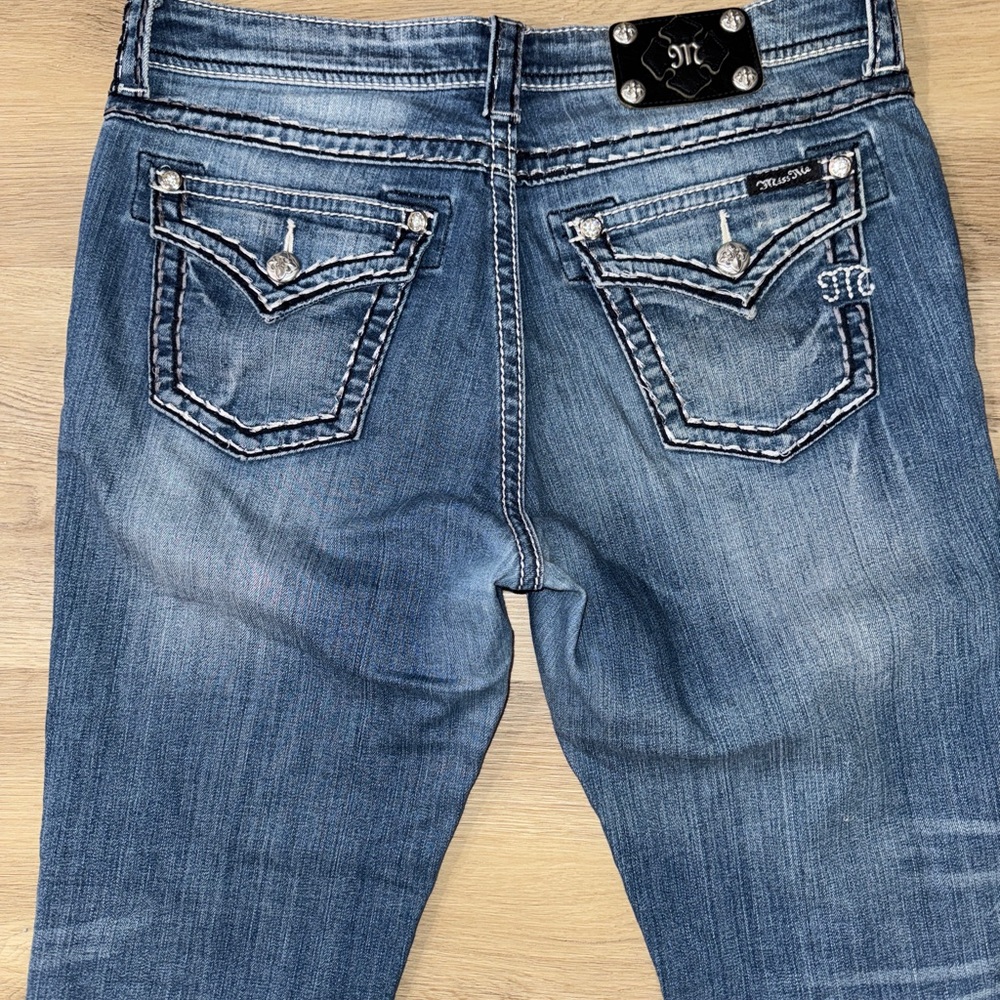 Miss Me Blue Capri Jeans